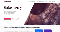 Desktop Screenshot of hookupguru.com